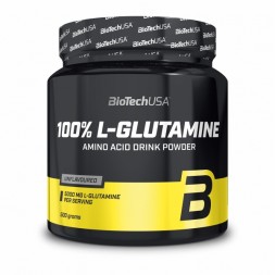 100% L-Glutamine 500 g - BioTechUSA