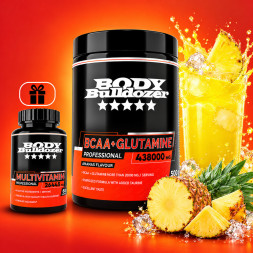 BCAA + Glutamine Professional 500 g + Multivitamin 60 tabl - BodyBulldozer
