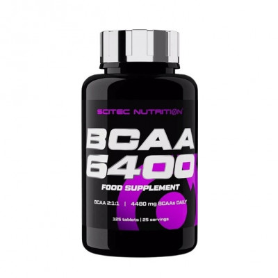BCAA 6400 125 tabl - Scitec Nutrition