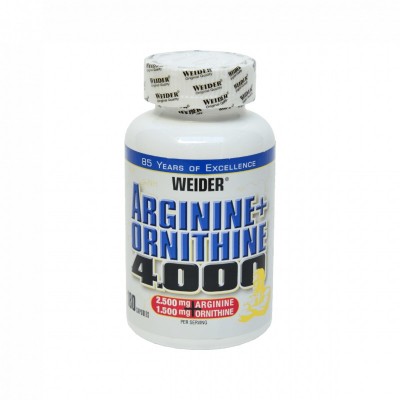 Arginine + Ornithine 4000 180 kaps - Weider