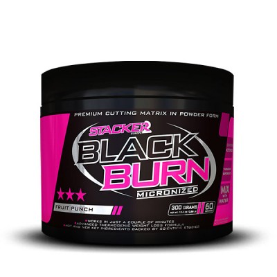 Black Burn Micronized 300 g - Stacker2