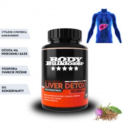 Liver Detox podpora pečene 100 tabl - BodyBulldozer
