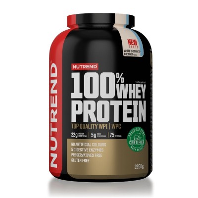 100% Whey Protein 2250 g - Nutrend